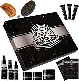 KreativeKraft Advent Calendar for Men 2022, Beard Grooming Kit Mens Toiletries