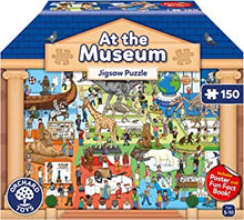 Orchard Toys At The Museum Jigsaw Puzzle, 150-Piece Jigsaw, Includes 16 Page Fact Booklet and Giant Poster, Educational Puzzle for 5-10 Year olds