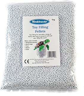 Mouldmaster Toy Filling pellets/Beads 1kg, Off White, TF02