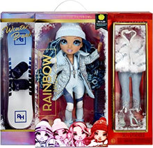 Rainbow High 574798EUC Winter Break Skyler Bradshaw-Blue Fashion Doll with 2 Outfits, Gear, & Display Stand-Includes Snow Board, Ice Skates, Accessories, & More-Gift & Collectable for Kids Ages 6