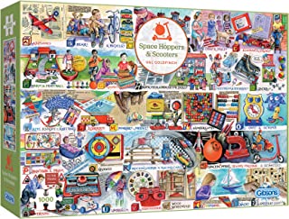 Space Hoppers & Scooters 1000 Piece Jigsaw Puzzle | Val Goldfinch | Sustainable Puzzle for Adults | Premium 100% Recycled Board | Great Gift for Adults | Gibsons Games