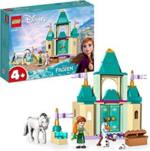 LEGO 43204 Disney Frozen Anna and Olaf's Castle Fun Playset with Horse Figure, Princess Building Toy for Girls and Boys 4 Plus Years Old