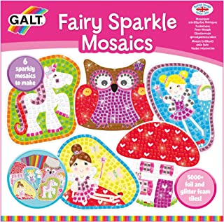 Galt Toys, Fairy Sparkle Mosaics, Kids' Craft Kits, Ages 5 Years Plus