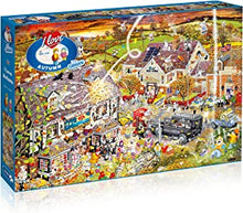 I Love Autumn 1000 Piece Jigsaw Puzzle | Mike Jupp | Sustainable Puzzle for Adults | Premium 100% Recycled Board | Great Gift for Adults | Gibsons Games