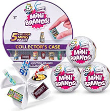 5 Surprise Mini Brands Series 2 Wave 2 Starter Pack (Collector's Case + 3 Capsules)