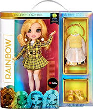 Rainbow High 575757EUC Fashion Collectable Toy for Kids-with 2 Outfits to Mix & Match and Doll Accessories-Gift for Children, Ages 6-12 Years Old, Sheryl Meyer-Marigold (Yellow)