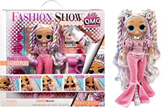 LOL Surprise OMG Fashion Show Hair Edition Dolls - TWIST QUEEN - 10"/25cm Doll with Multiple Hairstyles - Includes Outfit, Styling Tools, Magic Mousse, & More - Collectable - For Kids Ages 4+