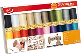 Gutermann Thread Set, Multi-Colour, 100 m