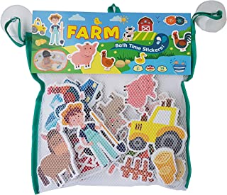 Bath Time Stickers Toy for Kids (Farm)