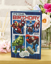 Disney Marvel Avengers Assemble Birthday Greeting Card Disney Character Cards