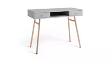 Habitat Valence Office Desk - Rose Gold