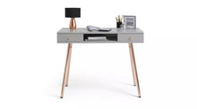 Habitat Valence Office Desk - Rose Gold