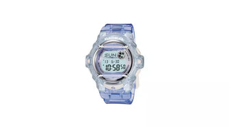 Casio Baby-G Ladies Lilac Coloured Resin Strap Watch