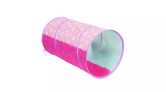 Chad Valley Pink Stars Baby Sensory Pop Up Play Tunnel