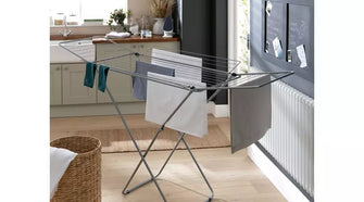 Home 22m Indoor 4 Wing Clothes Airer