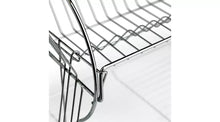 Home 2 Tier Wire Dish Drainer - Silver