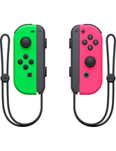 Neon Green and Pink Joy-Cons Switch Controllers