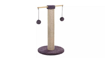 Cat Scratcher with Rotating Toys