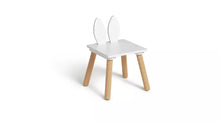 Liberty House Kids Toys Bunny Wood Table & 2 Chairs - White