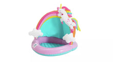 Chad Valley 3.9ft Unicorn Baby Paddling Pool - 28L