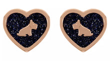 Radley 18ct Rose Gold Plated Sterling Silver Heart Earrings