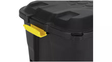 Home 145L Heavy Duty Storage Trunk on Wheels - Black