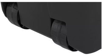 Home 145L Heavy Duty Storage Trunk on Wheels - Black