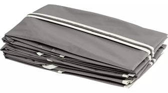 Pack of 5 Peva Storage Suit Covers-Grey and White
