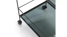 Habitat Monroe Drinks Trolley - Black