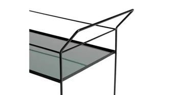 Habitat Monroe Drinks Trolley - Black