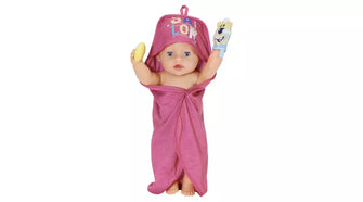 BABY born Dolls Bath Hooded Towel Set