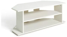 Corner TV Unit - White