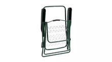 Folding Recliner Garden Chair - Green