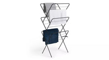 Home 14m 3 Tier Indoor Clothes Airer - Black