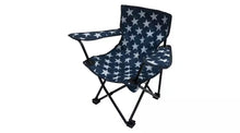 Pro Action Star Print Polyester Kids Folding Camping Chair