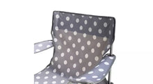 Pro Action Polka Dot Polyester Folding Camping Chair