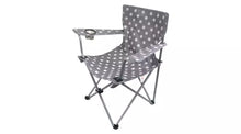 Pro Action Polka Dot Polyester Folding Camping Chair