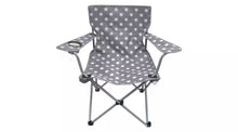 Pro Action Polka Dot Polyester Folding Camping Chair