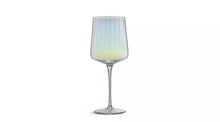 Habitat Iridescent Flute Wine Glass-Set of 4