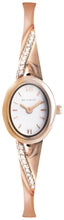 Accurist Ladies Rose Gold Braclet Earrings Watch Set