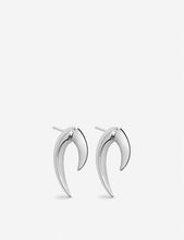 Talon sterling silver earrings