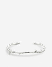 Rose Thorn sterling silver bangle