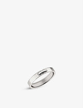 Liens Évidence platinum wedding band