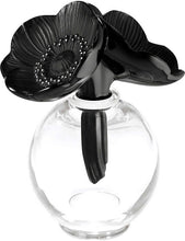 2 Anemones black crystal perfume bottle
