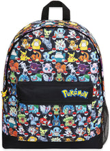 Pokemon Backpack Kids School Bag Boys Girls Teens Pikachu Pokeball