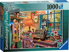 Ravensburger My Haven No.4 The Sewing Shed 1000 Piece Jigsaw Puzzle for Adults & for Kids Age 12 and Up