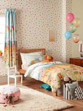 Harlequin Life's a Circus Bon Bon Sherpa Fleece Throw, Multi