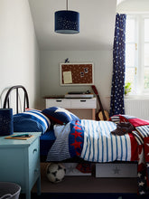 little home at John Lewis Patchwork Stars Quilted Bedspread, Multi