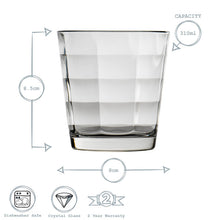 Cube 240ml brandy Glass