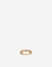 C de Cartier 18ct rose-gold and diamond wedding ring